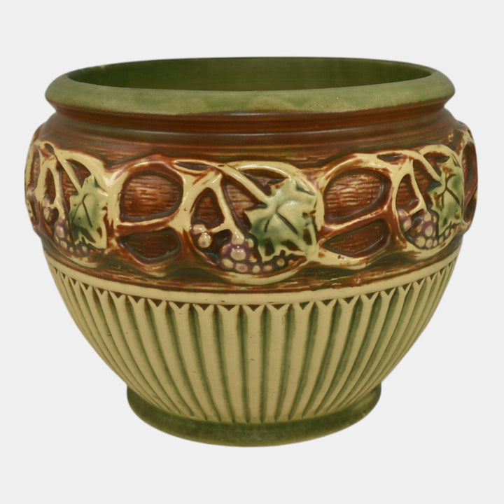 Roseville Normandy 1928 Vintage Art Pottery Ceramic Jardiniere Planter 609-8