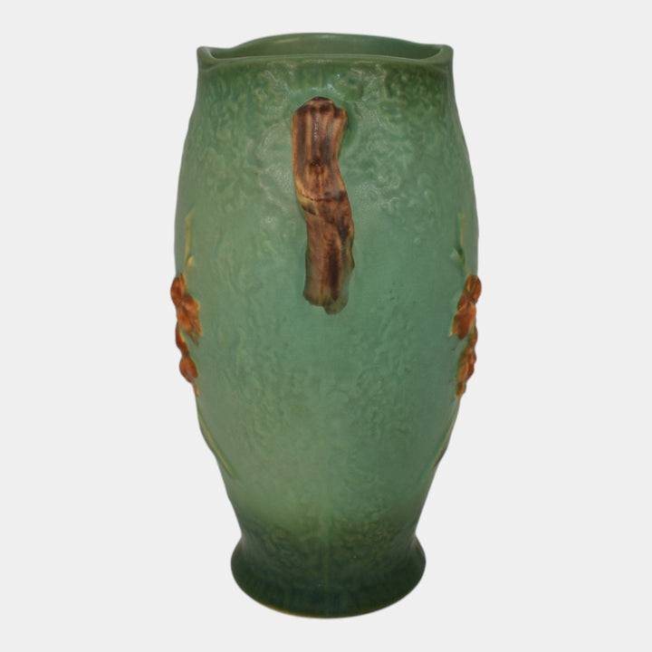 Roseville Bittersweet Green 1951 Vintage Art Pottery Ceramic Vase 883-8