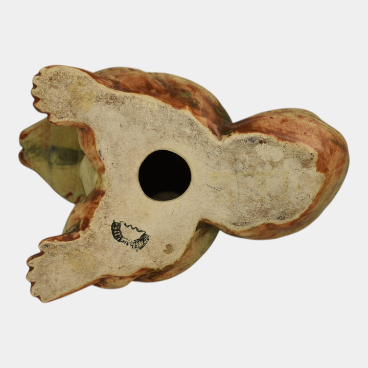 Weller Muskota Woodcraft Pottery Garden Ware Squirrel Lawn Ornament Statue