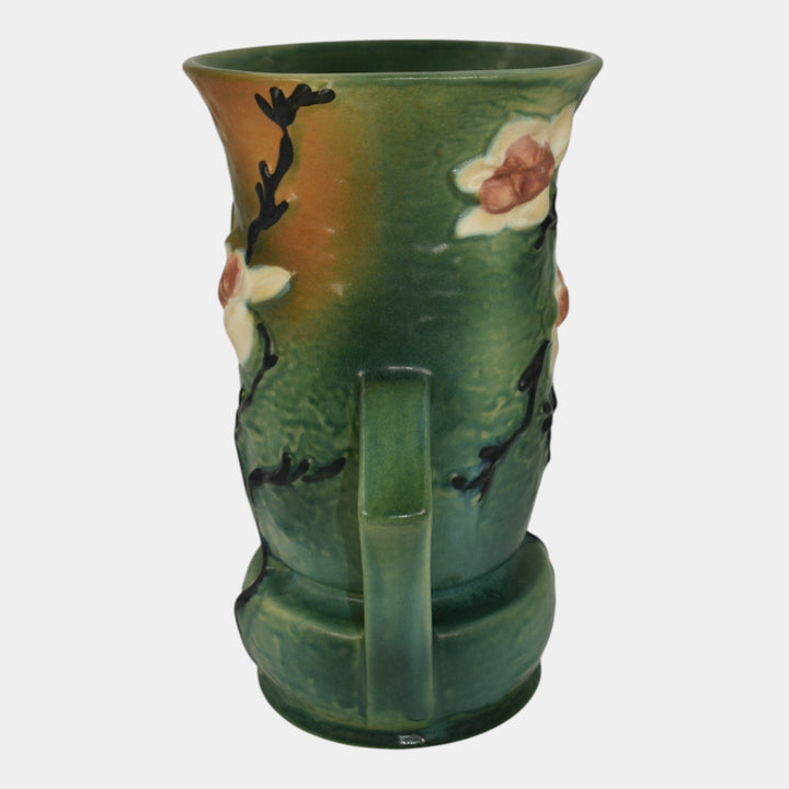 Roseville Magnolia Green 1943 Mid Century Modern Art Pottery Ceramic Vase 95-10