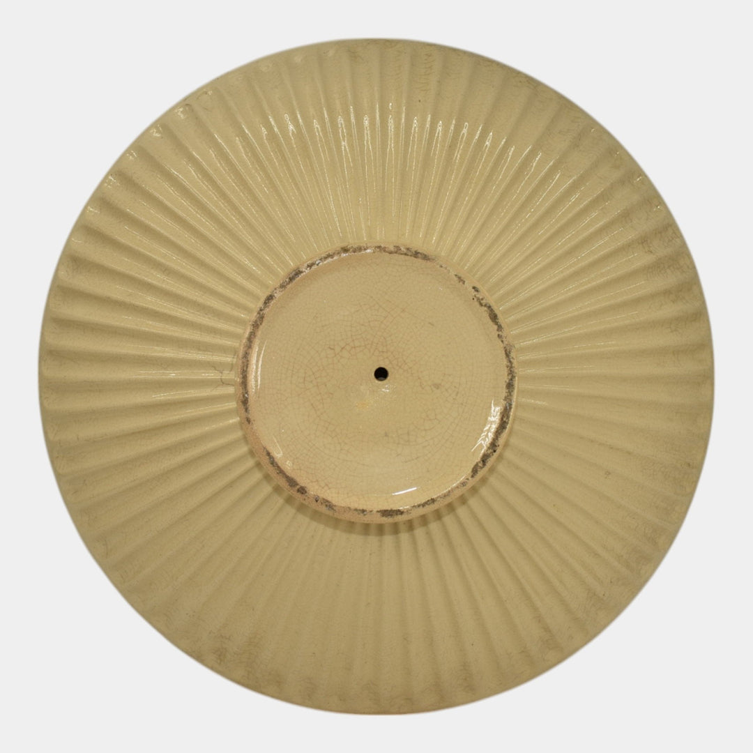 Roseville Volpato 1922 Vintage Art Pottery Ceramic Compote Bowl 13-10 - Just Art Pottery