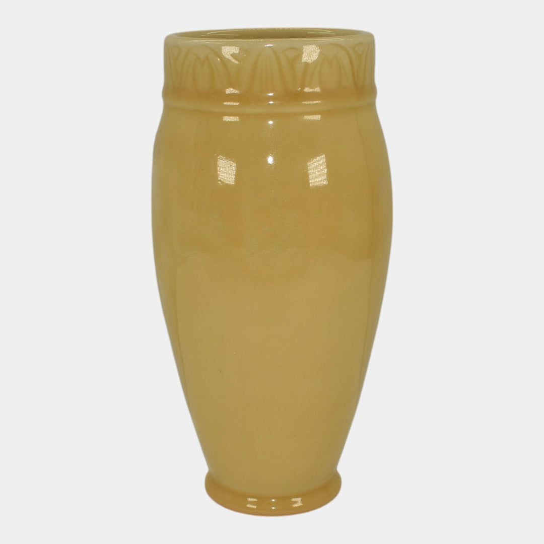 Rookwood 1915 Vintage Art Pottery Yellow Nacreous Porcelain Vase 2214