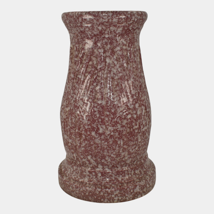 Robinson Ransbottom Vintage Pottery Mottled Pink Ceramic Pedestal