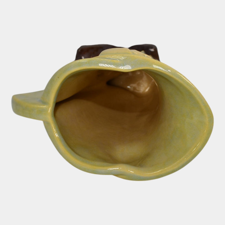 Roseville Wincraft Green 1948 Mid Century Modern Pottery Tulip Vase 282-8