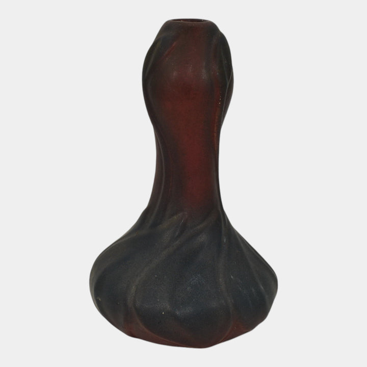 Van Briggle 1920s Vintage Art Pottery Mulberry Tulip Bud Flower Vase Shape 666