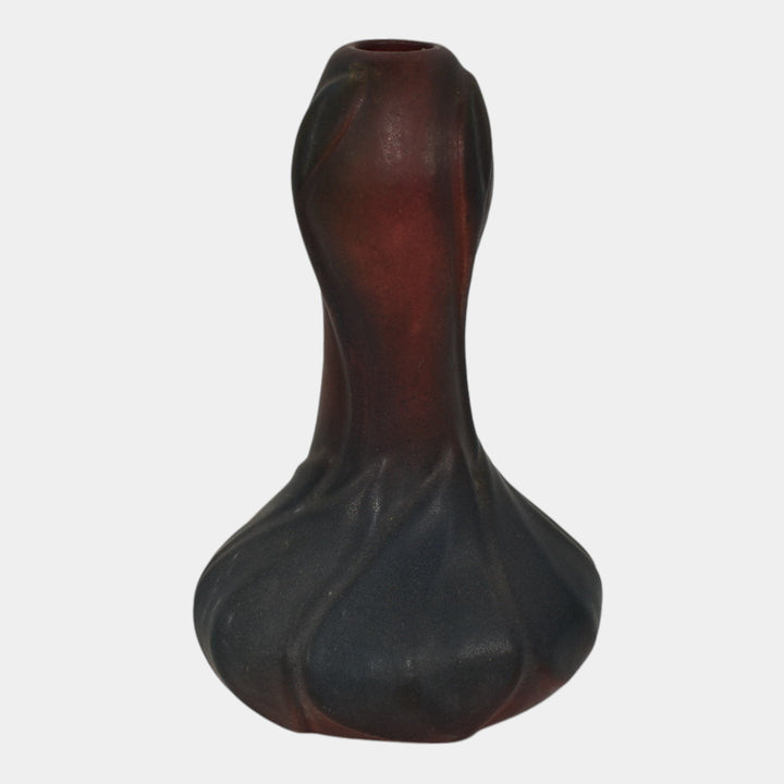 Van Briggle 1920s Vintage Art Pottery Mulberry Tulip Bud Flower Vase Shape 666