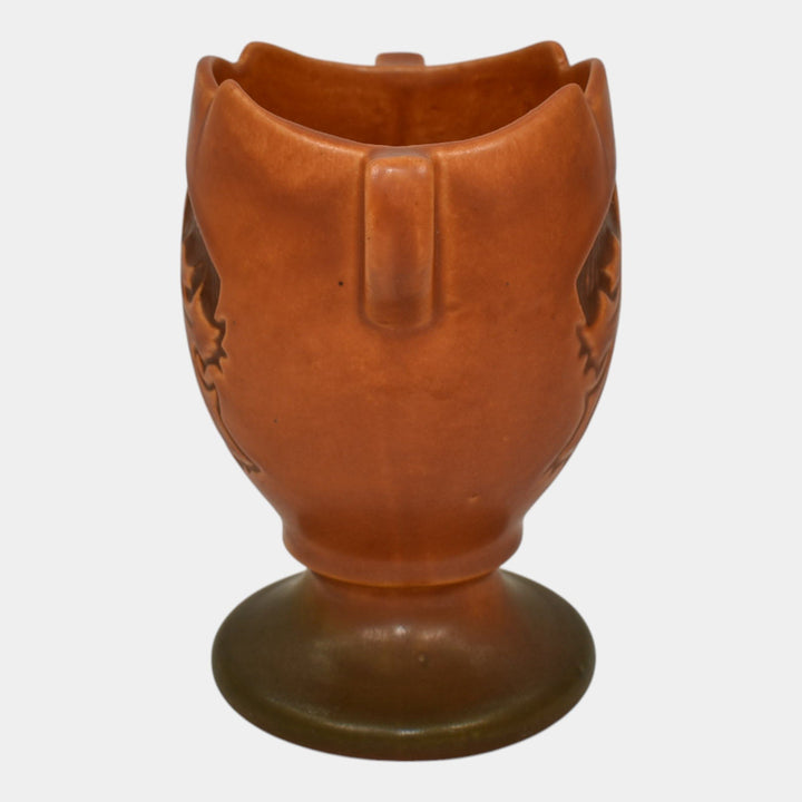 Roseville Silhouette Russet 1950 Mid Century Modern Pottery Ceramic Vase 779-5 - Just Art Pottery