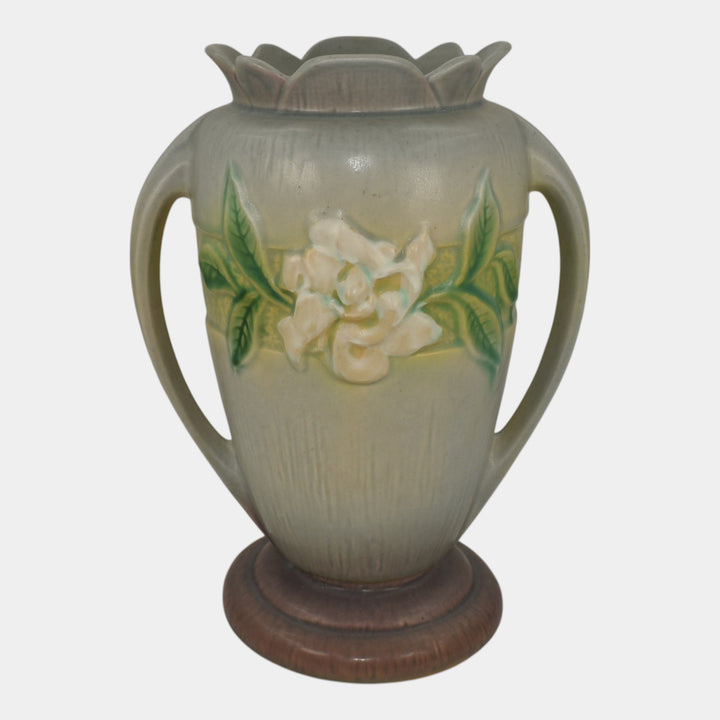 Roseville Gardenia Gray 1950 Vintage Mid Century Modern Art Pottery Vase 686-10