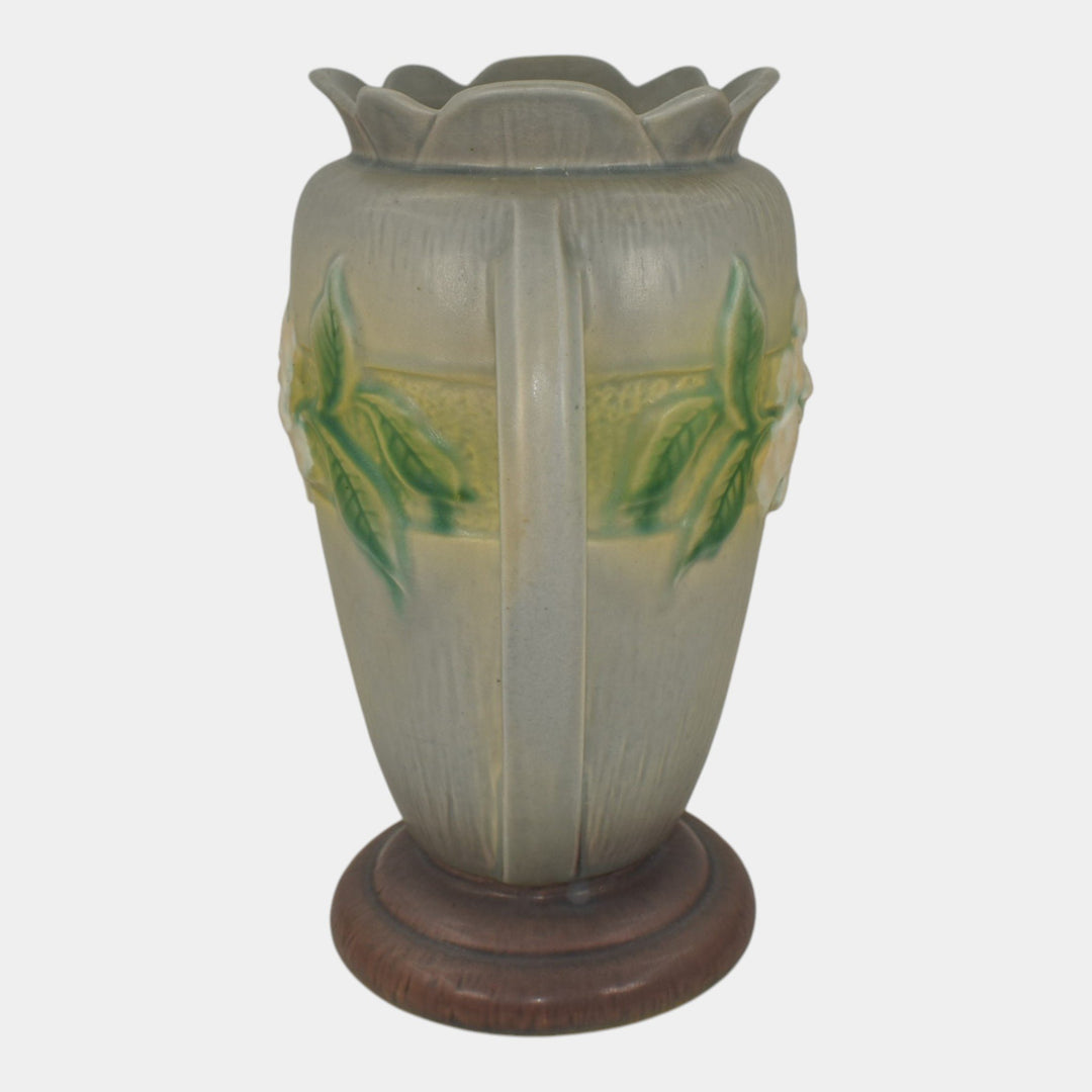 Roseville Gardenia Gray 1950 Vintage Mid Century Modern Art Pottery Vase 686-10