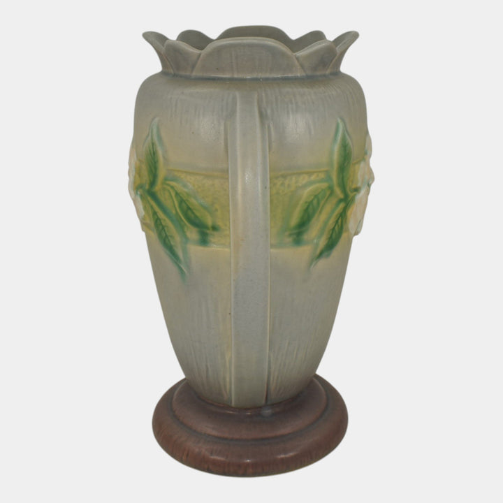 Roseville Gardenia Gray 1950 Vintage Mid Century Modern Art Pottery Vase 686-10