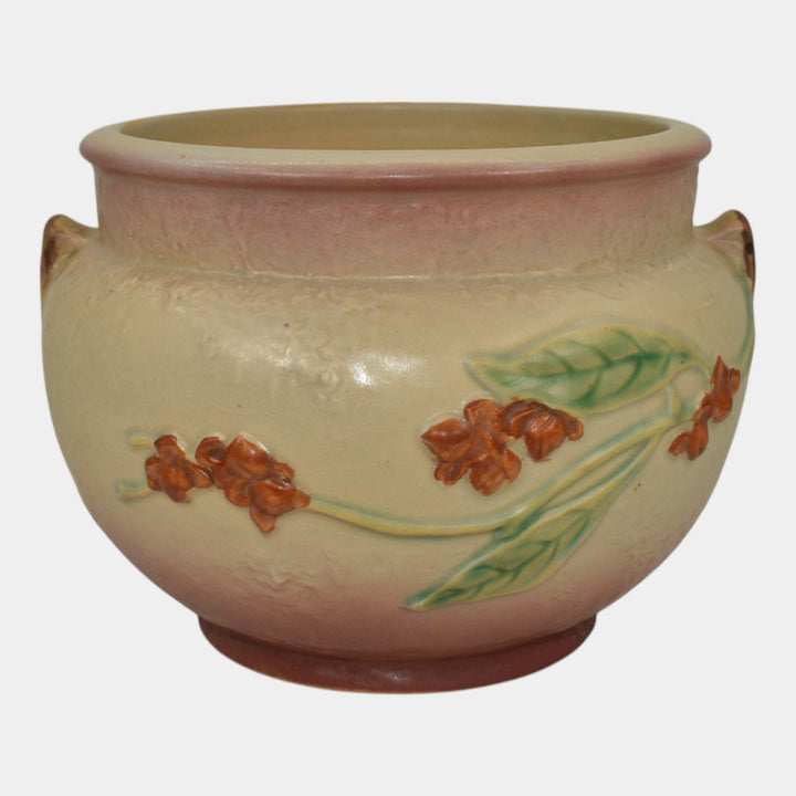 Roseville Bittersweet Gray 1951 Vintage Art Pottery Jardiniere Planter 801-6 - Just Art Pottery