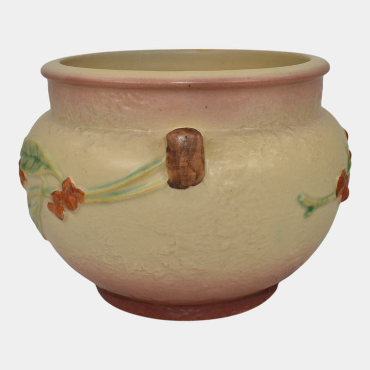 Roseville Bittersweet Gray 1951 Vintage Art Pottery Jardiniere Planter 801-6 - Just Art Pottery