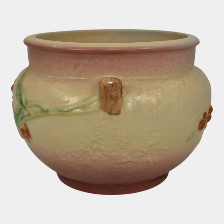 Roseville Bittersweet Gray 1951 Vintage Art Pottery Jardiniere Planter 801-6 - Just Art Pottery