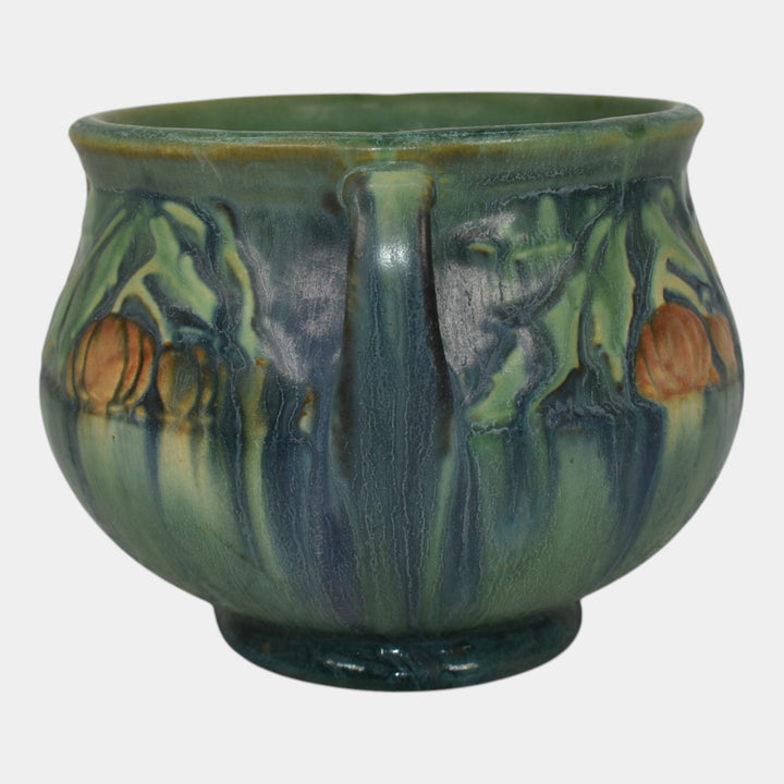 Roseville Baneda Green 1932 Vintage Art Pottery Ceramic Jardiniere Planter 626-4