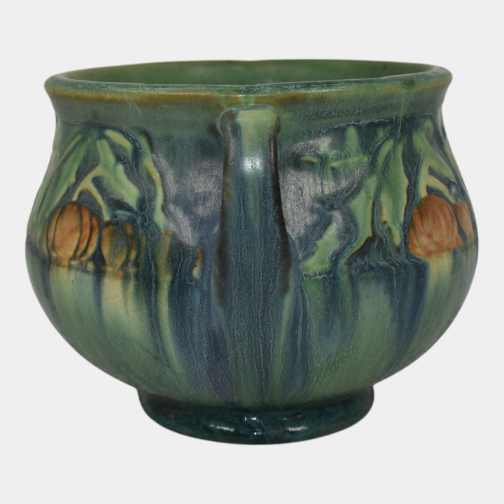Roseville Baneda Green 1932 Vintage Art Pottery Ceramic Jardiniere Planter 626-4
