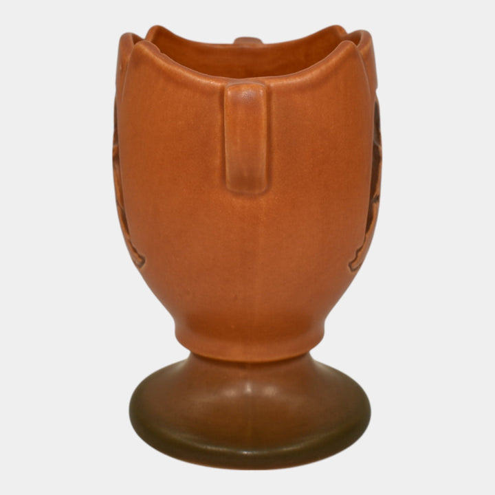 Roseville Silhouette Russet 1950 Mid Century Modern Pottery Ceramic Vase 779-5