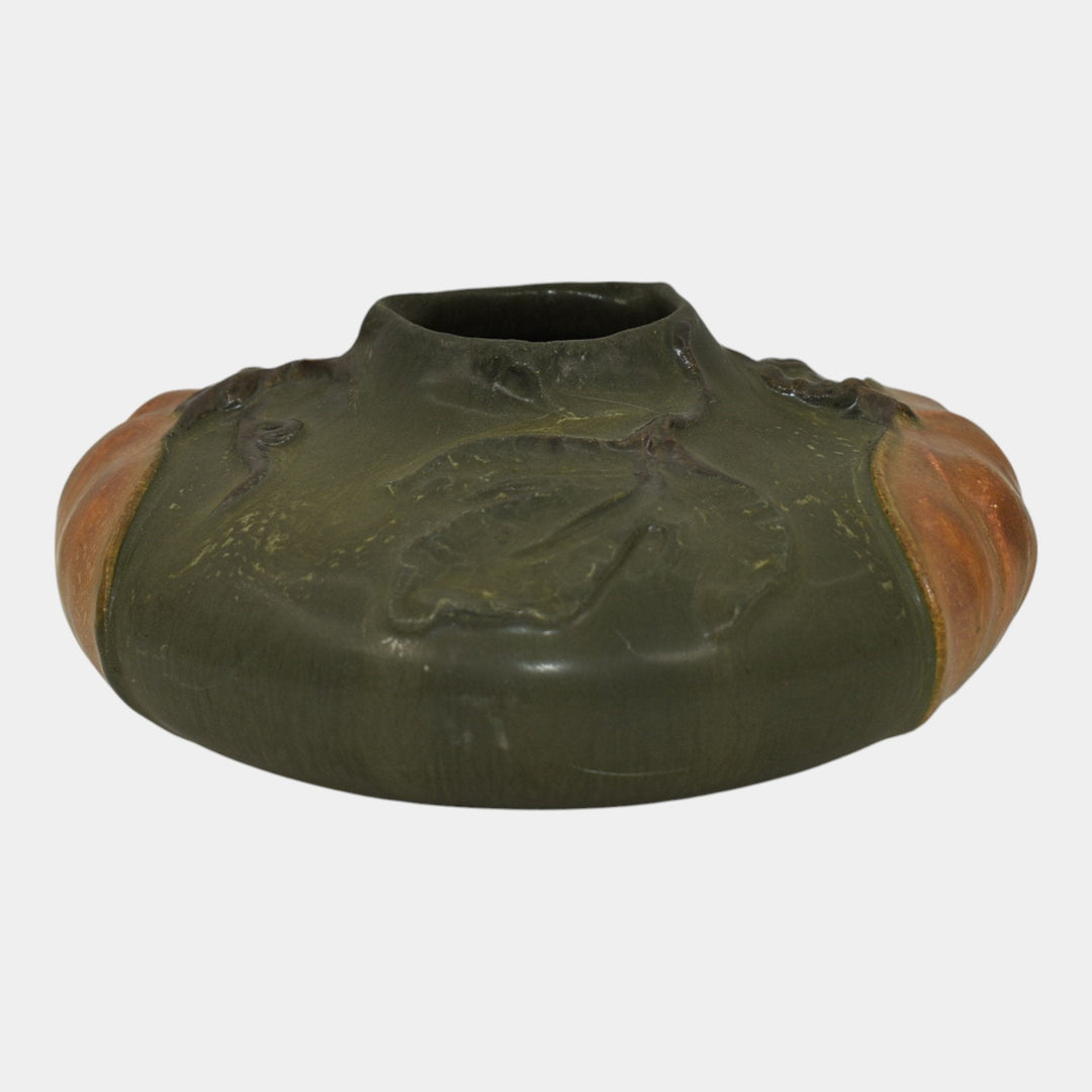 Ephraim Faience 2006 Arts and Crafts Art Pottery Pumpkin Patch Ceramic Vase 524