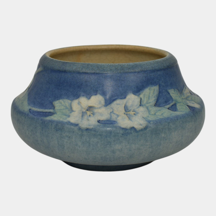 Newcomb College 1919 Vintage Arts and Crafts Pottery Blue Ceramic Vase Simpson