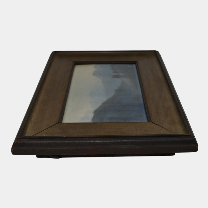 Rookwood Arts And Crafts Pottery Scenic Vellum Framed Plaque Rothenbusch