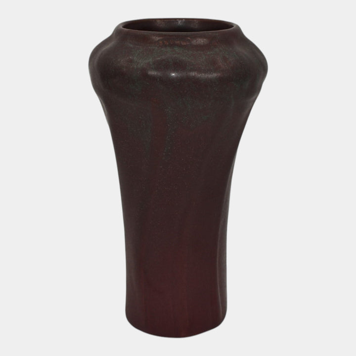 Van Briggle 1920 Vintage Arts And Crafts Pottery Mulberry Poppies Vase 601