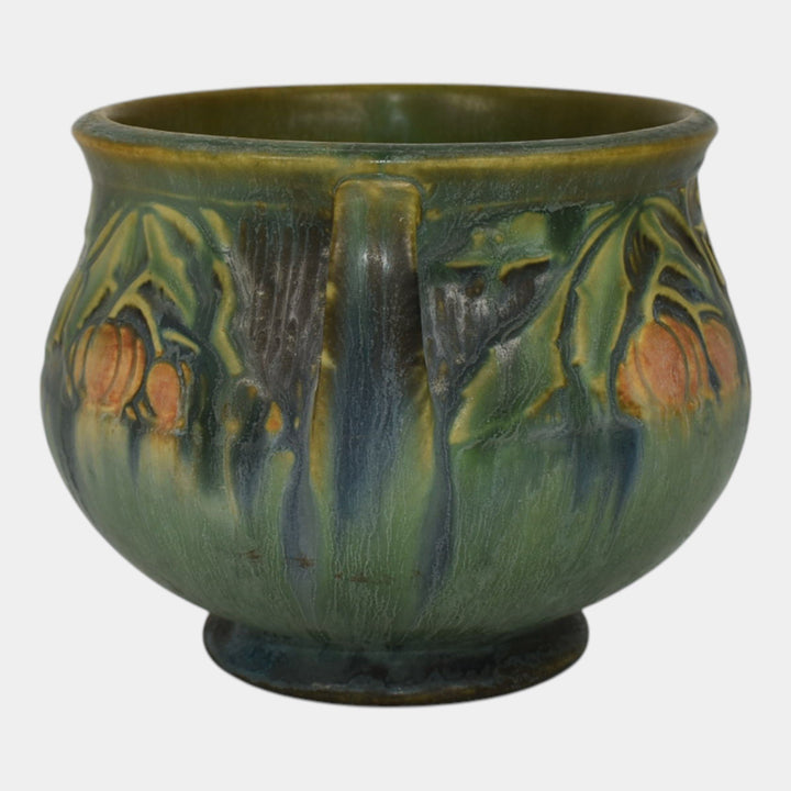Roseville Baneda Green 1932 Vintage Art Pottery Ceramic Jardiniere Planter 626-4