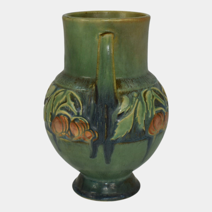 Roseville Baneda Green 1932 Vintage Arts And Crafts Pottery Ceramic Vase 589-6