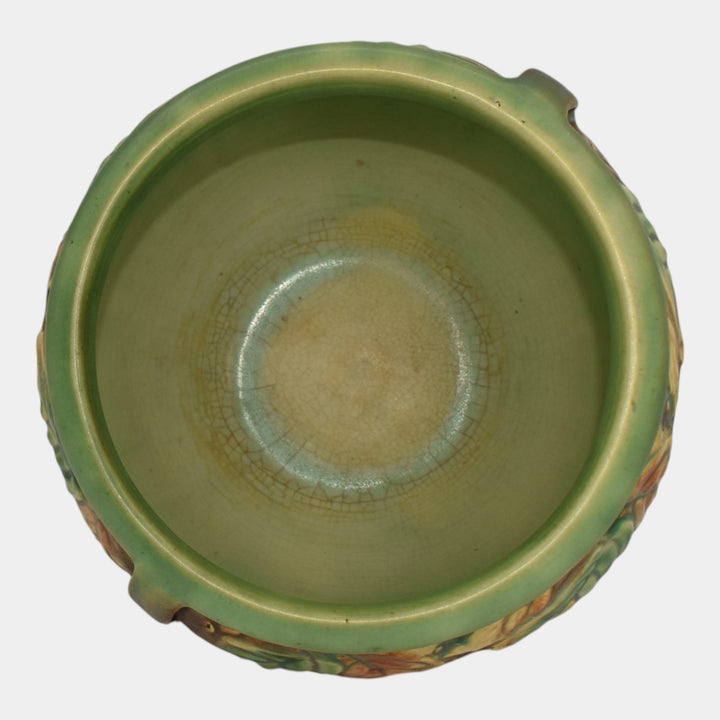 Roseville Blackberry 1932 Vintage Art Pottery Ceramic Jardiniere Planter 623-6