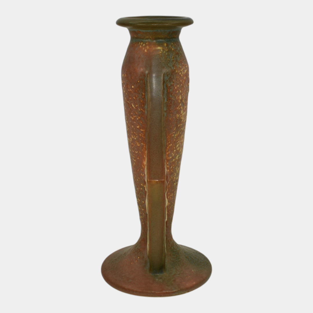Roseville Dahlrose 1928 Vintage Arts And Crafts Pottery Ceramic Flower Vase 78-8