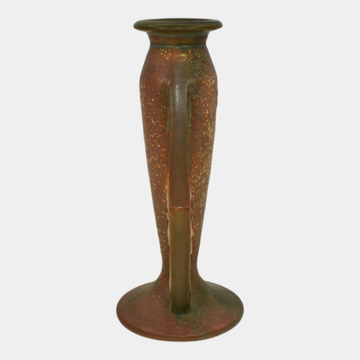 Roseville Dahlrose 1928 Vintage Arts And Crafts Pottery Ceramic Flower Vase 78-8