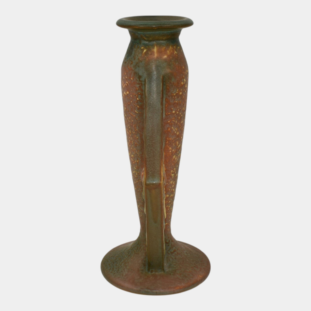 Roseville Dahlrose 1928 Vintage Arts And Crafts Pottery Ceramic Flower Vase 78-8