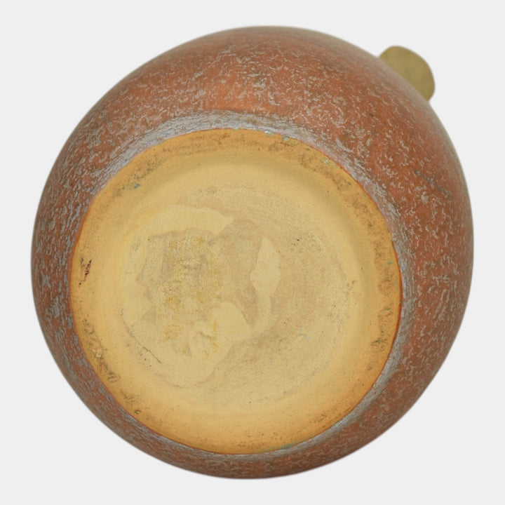 Roseville Montacello Tan 1931 Vintage Art Pottery Ceramic Vase 563-8