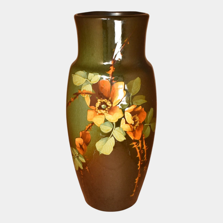 McCoy Loy Nel Art Vintage Art Pottery Standard Glaze Tall Ceramic Vase