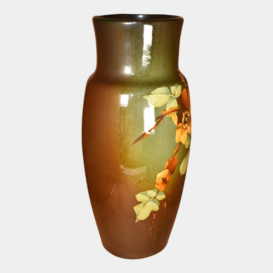 McCoy Loy Nel Art Vintage Art Pottery Standard Glaze Tall Ceramic Vase - Just Art Pottery