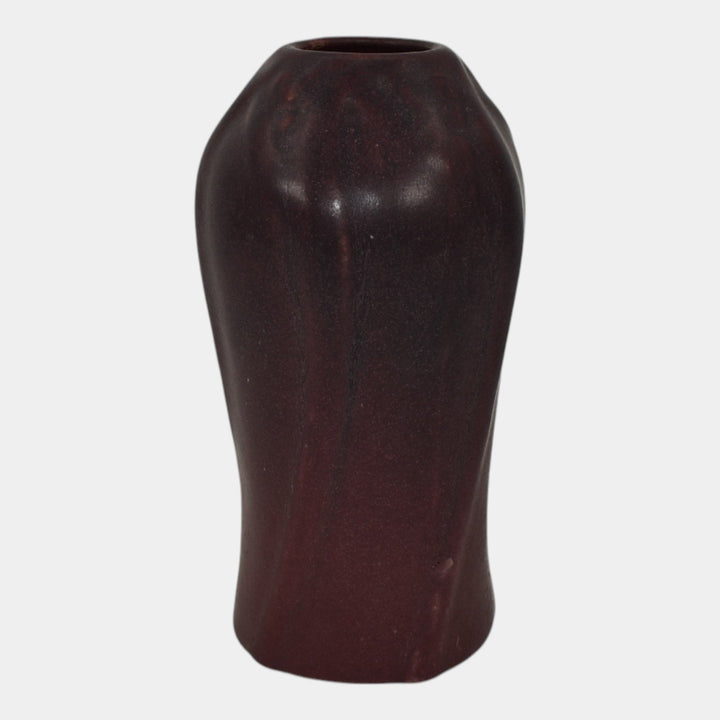 Van Briggle 1910s Vintage Arts And Crafts Pottery Mulberry Ceramic Vase 833 - Just Art Pottery