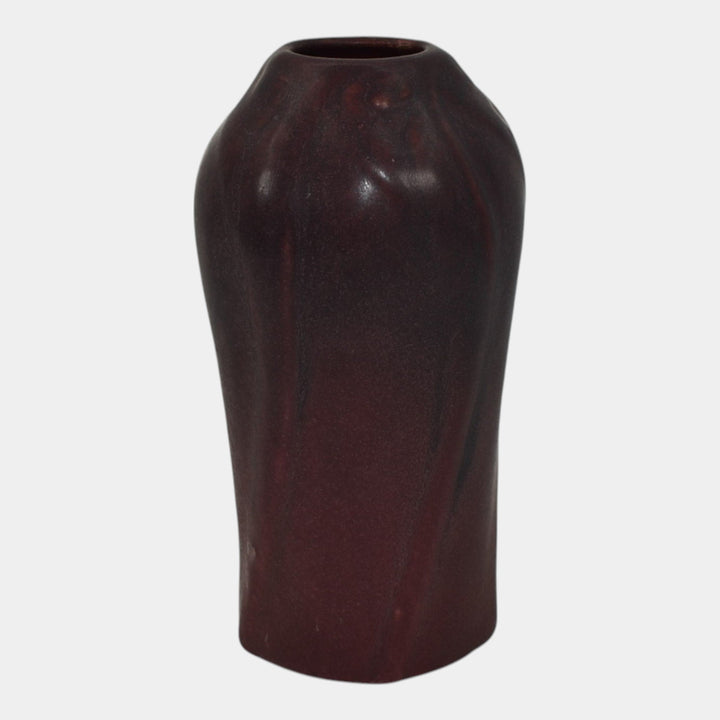 Van Briggle 1910s Vintage Arts And Crafts Pottery Mulberry Ceramic Vase 833 - Just Art Pottery