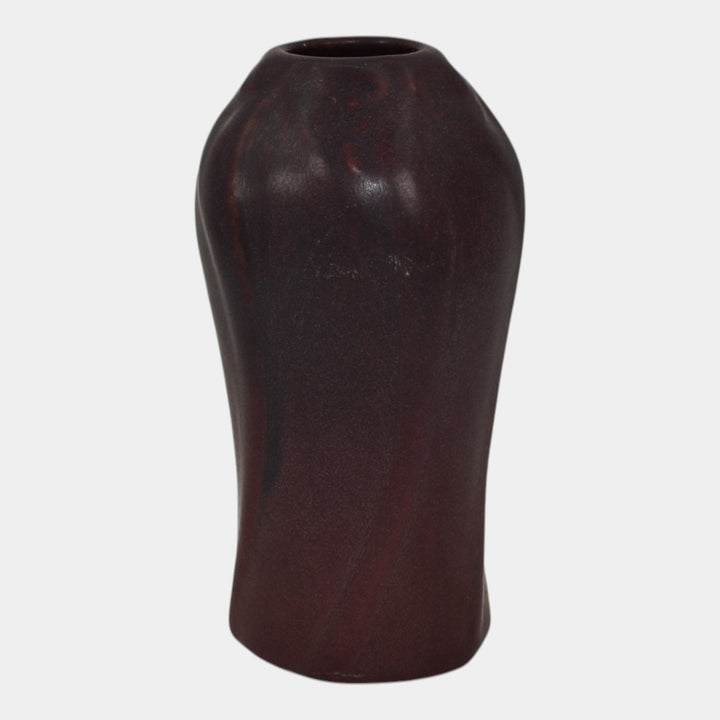 Van Briggle 1910s Vintage Arts And Crafts Pottery Mulberry Ceramic Vase 833 - Just Art Pottery