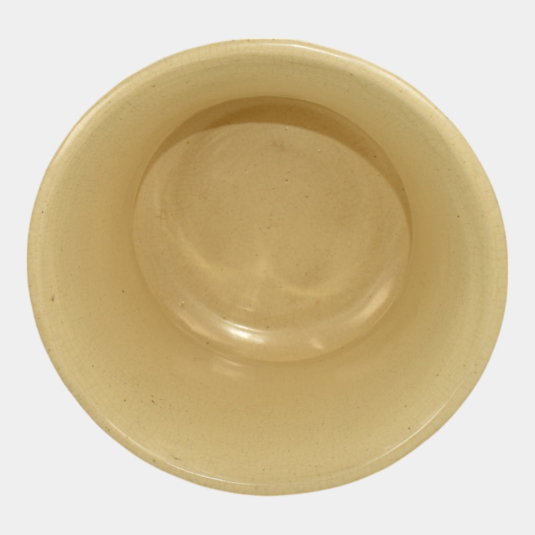 Roseville Old Ivory 1916 Vintage Art Pottery Ceramic Jardiniere Planter - Just Art Pottery