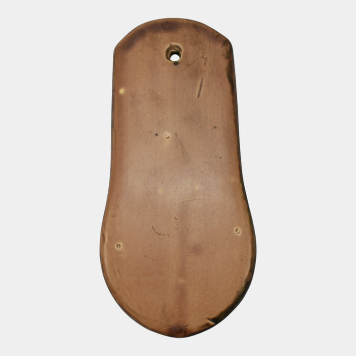 Roseville Imperial I Brown 1921 Vintage Art Pottery Ceramic Wall Pocket 1223-10 - Just Art Pottery