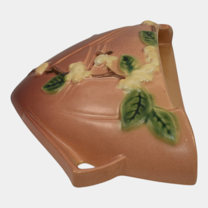 Roseville Snowberry Pink 1947 Mid Century Art Modern Pottery Wall Pocket 1WP-8