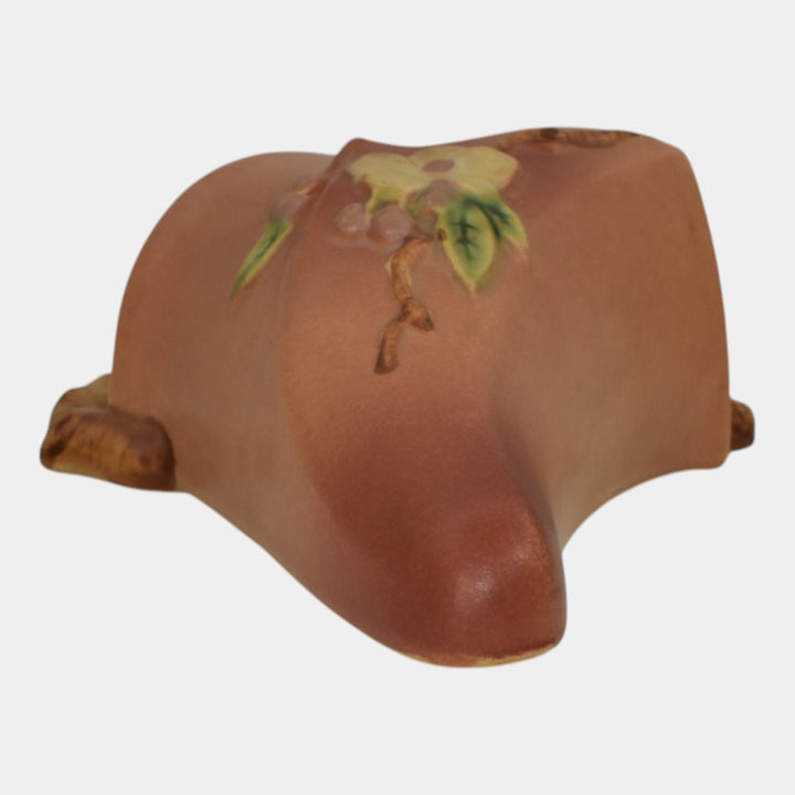 Roseville Apple Blossom Pink 1949 Vintage Art Pottery Ceramic Wall Pocket 366-8 - Just Art Pottery