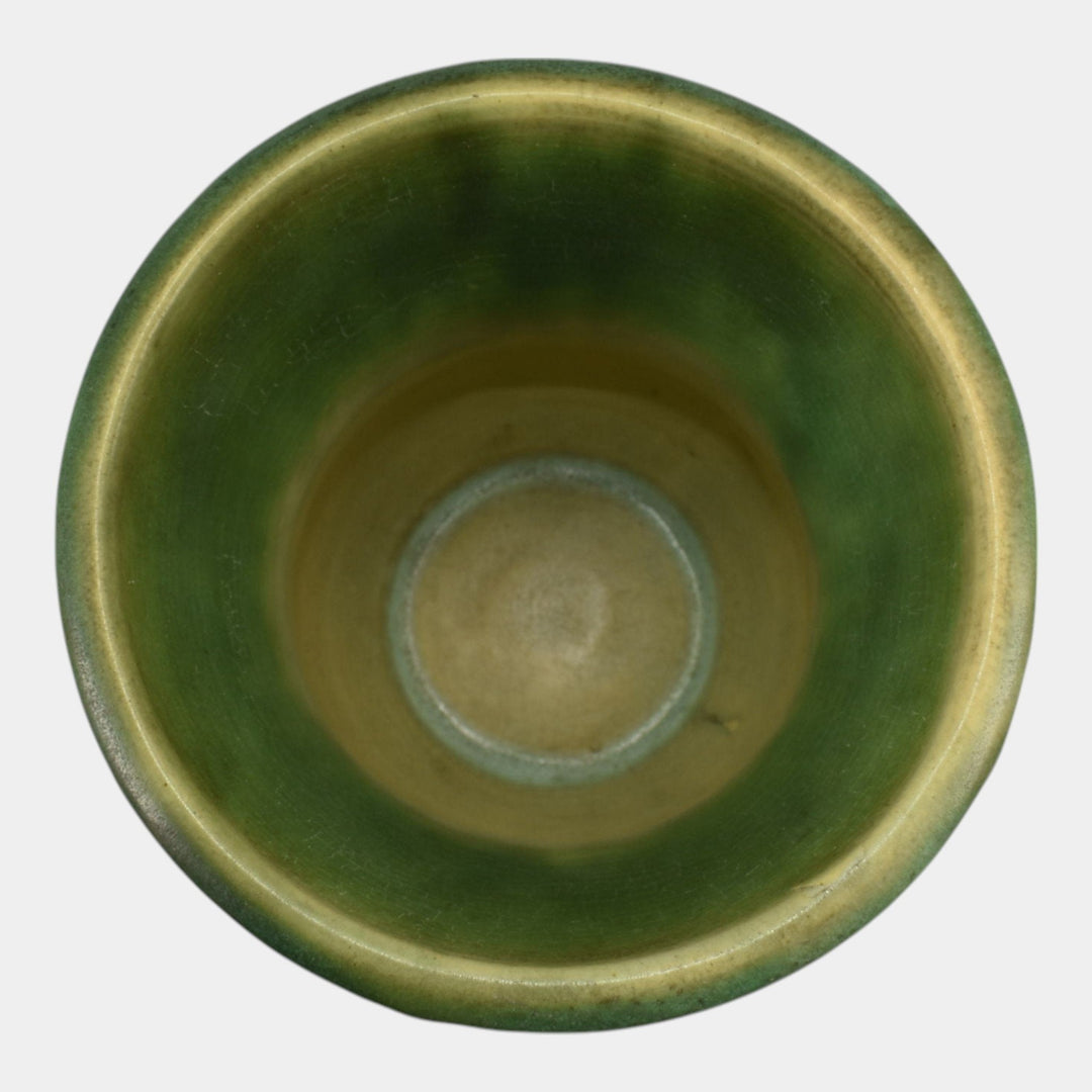 Roseville Blackberry 1932 Vintage Art Pottery Ceramic Flower Vase 573-6 - Just Art Pottery