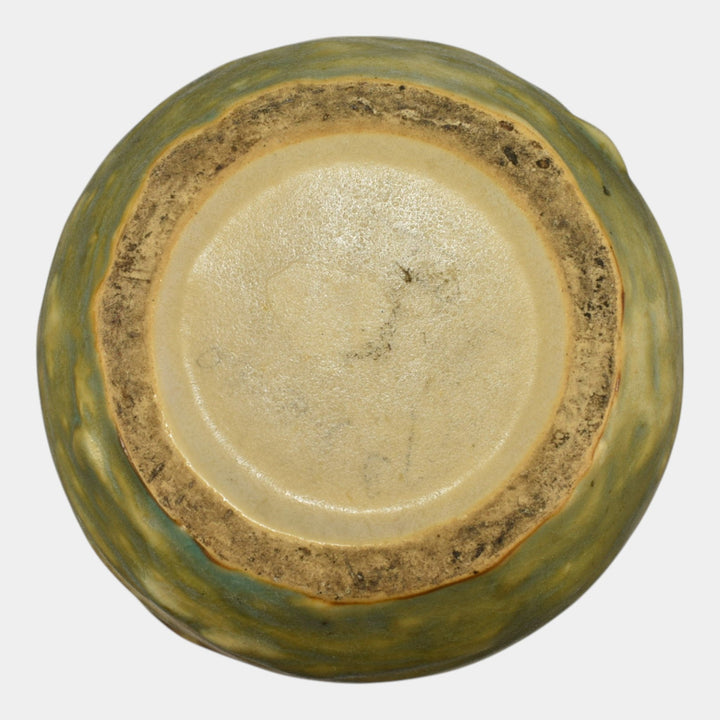 Roseville Blackberry 1932 Vintage Art Pottery Ceramic Flower Vase 573-6 - Just Art Pottery