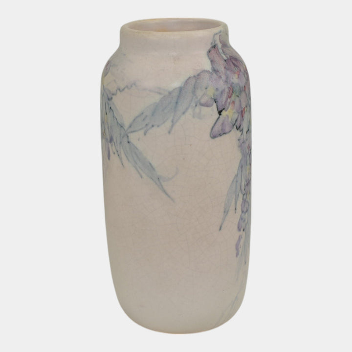 Weller Hudson Perfecto 1920s Vintage Art Pottery Vase Leffler - Just Art Pottery