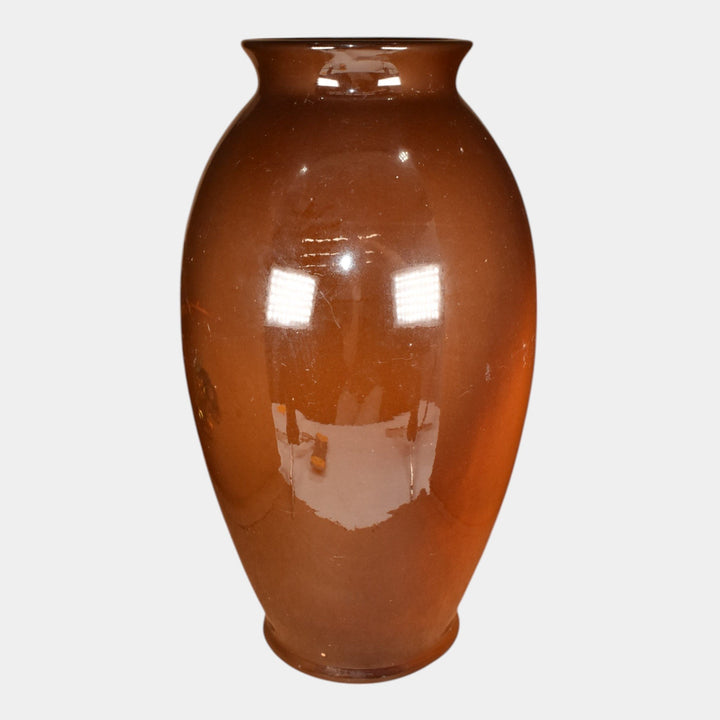 Roseville Rozane 1900s Art Pottery Large Standard Glaze Floral Vase 894-14