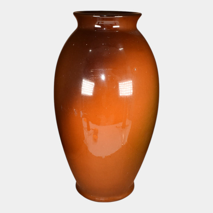 Roseville Rozane 1900s Art Pottery Large Standard Glaze Floral Vase 894-14