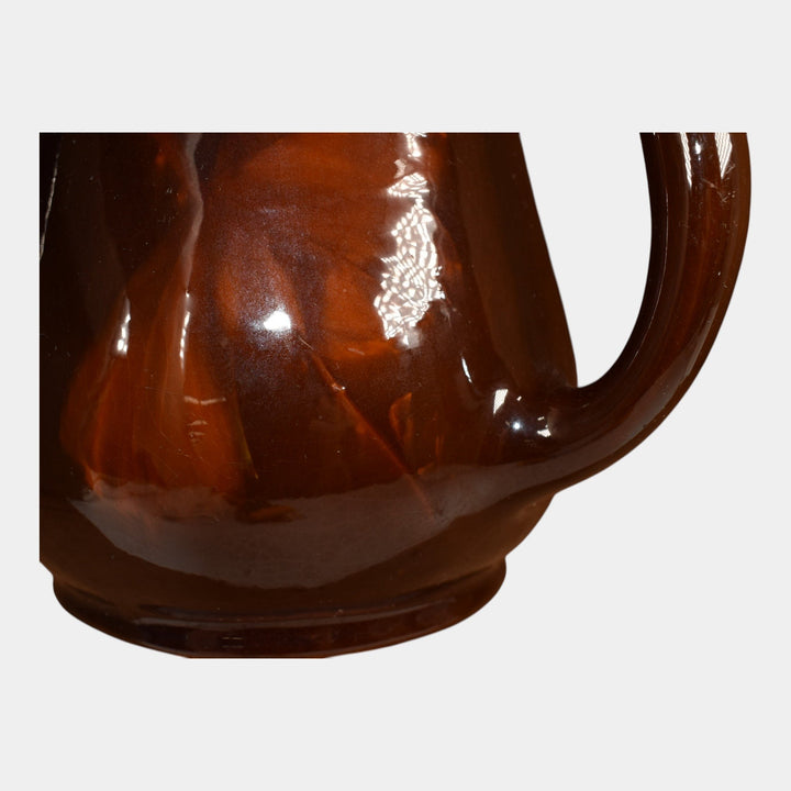 Roseville Rozane 1900s Art Pottery Standard Glaze Three Handled Ceramic Vase - Just Art Pottery