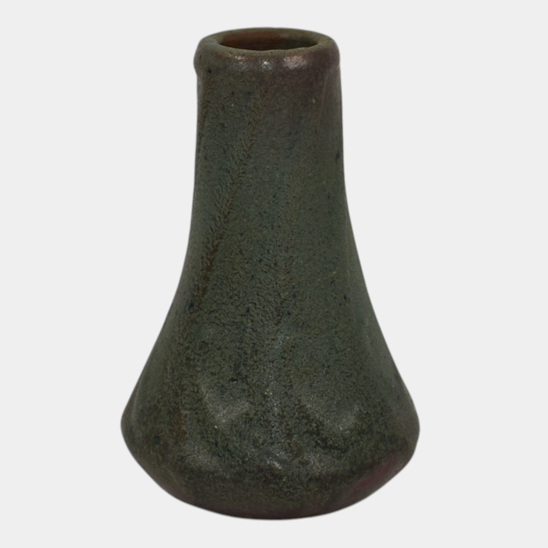 Van Briggle 1907-12 Vintage Arts And Crafts Pottery Green Purple Vase 611