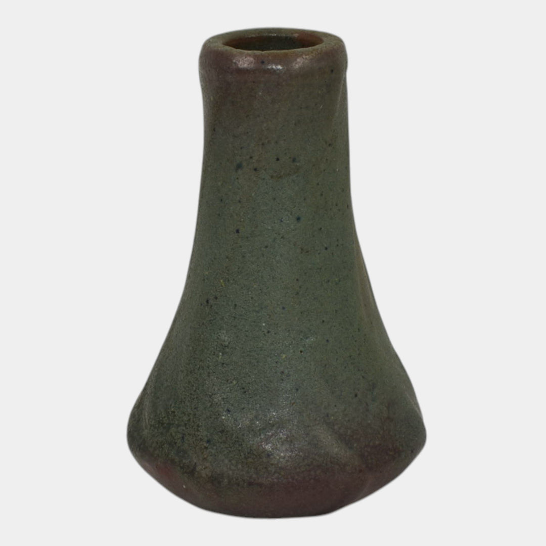 Van Briggle 1907-12 Vintage Arts And Crafts Pottery Green Purple Vase 611