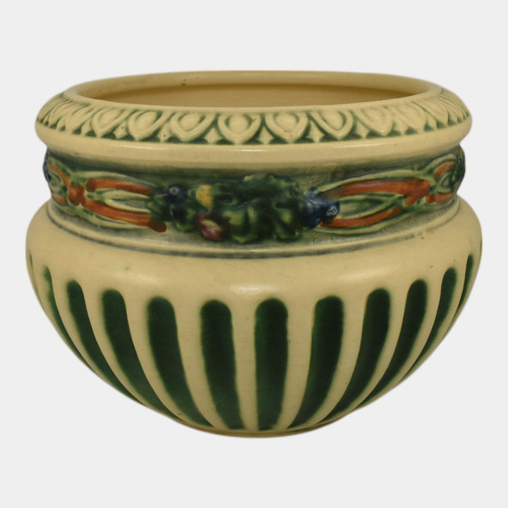 Roseville Corinthian 1923 Vintage Art Pottery Ceramic Jardiniere Planter 601-7