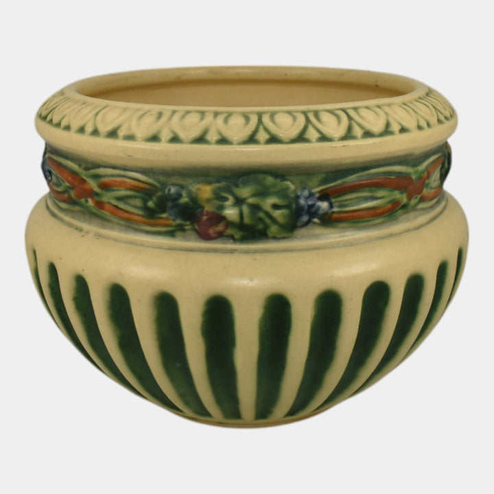 Roseville Corinthian 1923 Vintage Art Pottery Ceramic Jardiniere Planter 601-7